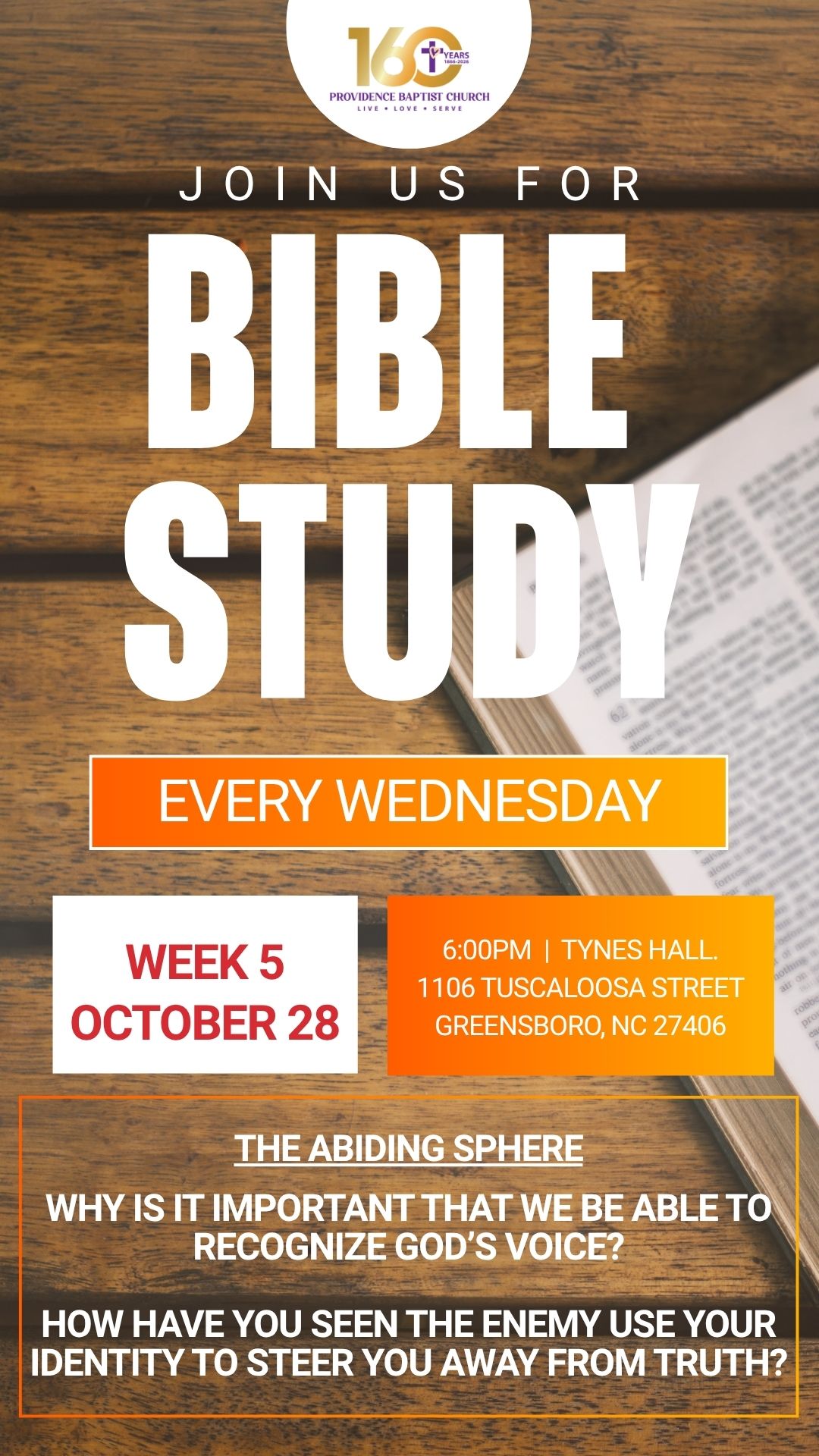 No Bible Study